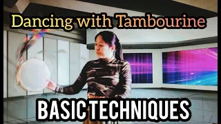 BASIC TECHNIQUES // TAMBOURINE DANCE STEPS TUTORIAL // DANCING & PRAISING GOD WITH TAMBOURINE #1