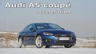 Audi A5 2.0 TFSI quattro acceleration (252 HP, 370 Nm), 0-100 km/h, 0-200 km/h :: [1001cars]