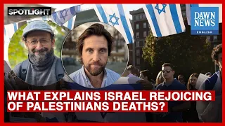 What Explains Israel Rejoicing Of Palestinians Deaths? | Nathan Thrall | Dawn News English