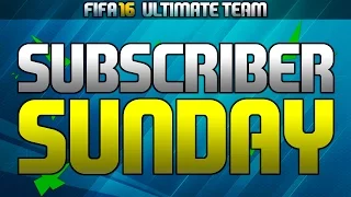 FIFA 16 Stream - Subscriber Sunday (Xbox One)