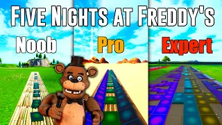 Five Nights at Freddy's 1 Noob vs Pro vs Expert (Fortnite Music Blocks) - Code in Description