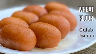 Wheat Flour Gulab Jamun Recipe | No Milk Powder, No Egg | My No Fail Gulab Jamun Recipe