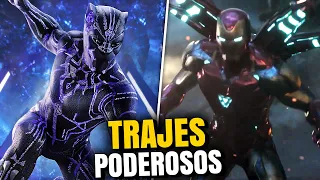 Los 10 Trajes Más PODEROSOS en el Universo Cinematográfico de MARVEL