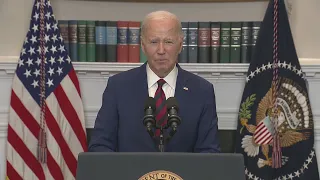 President Biden pledges federal support after Baltimore bridge collapses