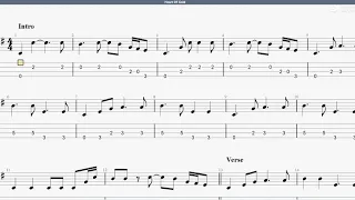 Neil Young - Heart Of Gold (bass tab)