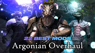 Improving The Argonians of Skyrim — 22 Best Argonian Mods Compilation