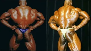 Ronnie Coleman 1999 Mr Olympia VS Ronnie Coleman 2001 Arnold Classic#Ronnie#Coleman#bestshape#king#