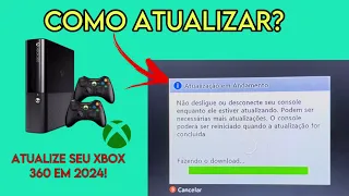 COMO ATUALIZAR SEU XBOX 360 EM 2024? PASSO A PASSO SEM ERROS!