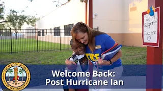 Welcome Back: Post-Hurricane Ian