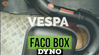 vespa 244 dyno | FACO box | FMPboxTEST |