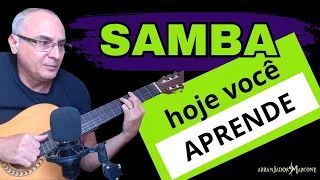 REAL TIPS on how to PLAY SAMBA ON THE GUITAR Fast and Beautiful - EASY and Complicated Correct Form.