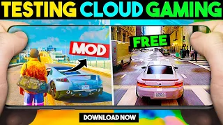 I Tried Free *CLOUD GAMING* Apps That Can Run GTA 5 And PS4 Games At 60 FPS