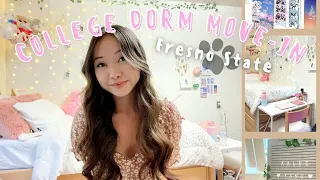 College Dorm Move In **MUST SEE BEFORE & AFTER** | Fresno State University