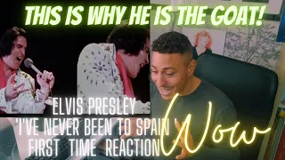 Elvis Presley 'I've Never Been to Spain' First Time Reaction. Like Wow