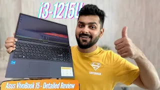 ASUS Vivobook 15 with Core i3 12th Gen Unboxing & Review: Best Student Laptop?