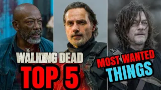 Top 5 Things I Want To See From The Walking Dead Universe!