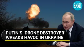 Watch new footage of Putin’s ‘Drone Destroyer,’ GRAD raining rockets over Ukraine’s Dnieper