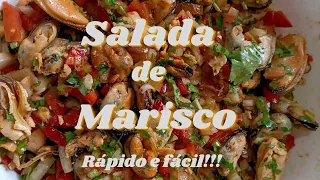 SALADA RÁPIDA E FÁCIL DE MARISCO - MEXILHÃO