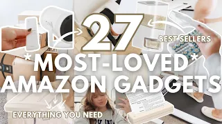 27 *MOST-LOVED* AMAZON GADGETS: office finds + home organization favorites + travel must haves