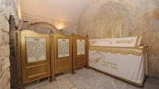 A visit to the tomb of King David (David's Tomb), Mount Zion, Jerusalem, Israel