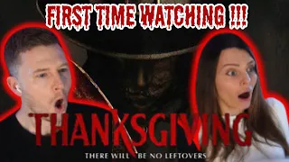 Watching THANKSGIVING (2023) For the first time | MOVIE REACTION !!! | GORE GALORE !!!