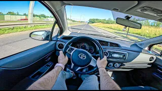 2011 Toyota Yaris | 1.4 D-4D DPF 90HP | POV Test Drive