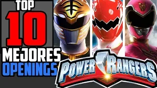 Top 10: Openings de Power Rangers