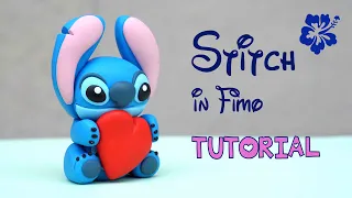 Stitch in fimo - Tutorial - How to make a polymer clay Stitch