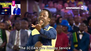 Touching message from Prophet TB Joshua. Power of the ministry is not in the number of congregants