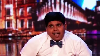 Indian kid sings Blinding Lights on America's Got Talent