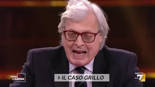 Caso Grillo, Sgarbi rivela: "Sono in rapporti stretti con grillini a cui Grillo ha confessato che...