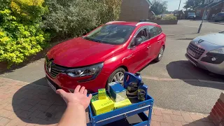 Renault Megane IV 1.5 BlueCDi Major Service - Oil Change + All the FILTERS (fuel filter,air,cabin)