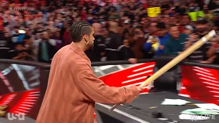 Bad Bunny saves Rey Mysterio and attacks Damian Priest - WWE RAW 4/24/2023