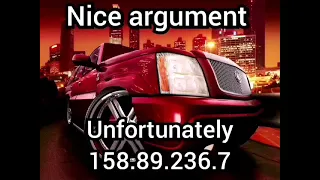 nice argument | Midnight Club 3 IP address meme