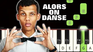 Alors On Danse Song 🔥 | Piano Tutorial | Piano Notes | Piano Online #pianotimepass #tiktok