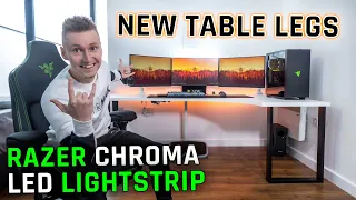 Gaming Setup 2021 Update - Yeelight LED Strip 1S (Works with Razer Chroma)