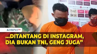 Pengakuan Ketua Geng Motor Orang Keren Barat Usai Keroyok Pria Bercelana Loreng TNI..