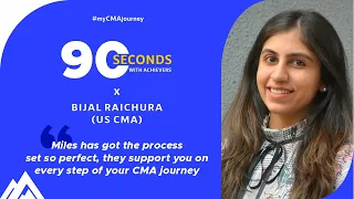 Day 136 | 365 days, 365 success stories (2021) | Bijal Raichura - Miles CMA Alumni