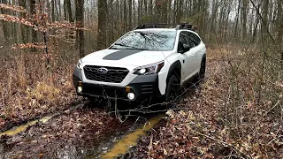 Subarus In the Mud