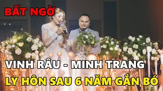 🛑 Bất ngờ Vinh Râu và ca sĩ Lương Minh Trang, ly hôn sau 6 năm gắn bó.