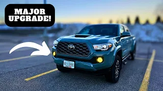 2023 Toyota Tacoma LED Switchback Fog Lights Upgrade | Install & Review