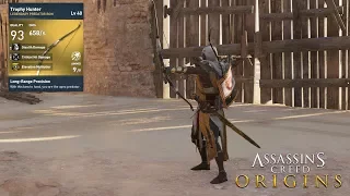 Assassin's Creed Origins - HOW TO GET THE TROPHY HUNTER BOW (LEGENDARY WAR ELEPHANT BOW)