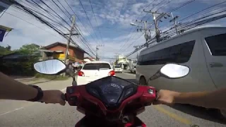 Motorbike ride 2 Lamai Beach @ Koh Samui (06.08.19)