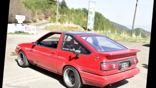 Ebisu circuit Touge course エビスサーキット 峠コース AE86 April 2016