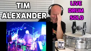 Drum Teacher Reacts: TIM ALEXANDER | Primus - LIVE DRUM SOLO! | (2021 Reaction)