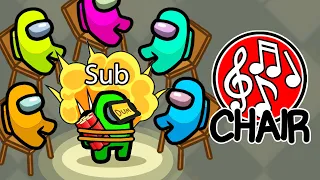 New MUSICAL CHAIRS Sabotage in Among Us! (Musical Chairs Mod)