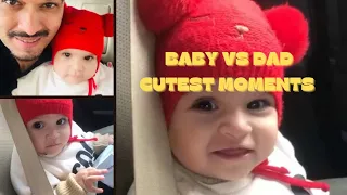 Cute Infant Baby Gets Spoiled by Daddy ❤️Cute & Emotional moments ❤️#Baby #cute #daddy #babygirl