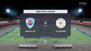 FIFA 22 | Abha Club vs Al Shabab - Saudi Professional League | 01/09/2022/ | Gameplay