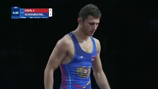 GOLD GR - 60 kg: K. KAMAL (TUR) v. S. HOVHANNISYAN (ARM)