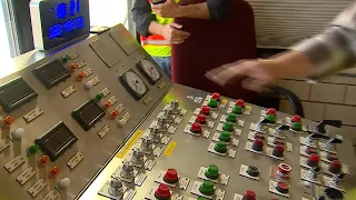 Inside the Grand Haven drawbridge